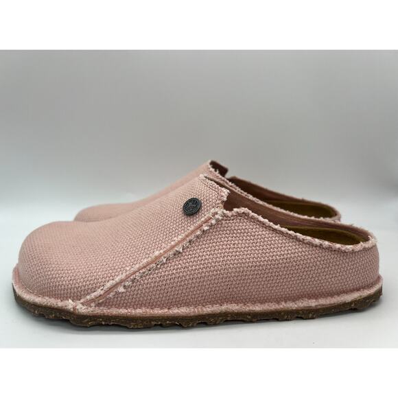 Birkenstock Zermatt Canvas Textile Soft Pink Size W9/M7 EUR 40 New - Picture 2 of 12